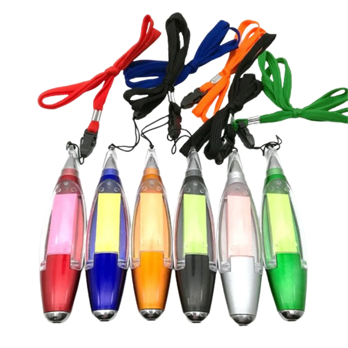 Sticky Note LED Light Ballpoint Pen 1