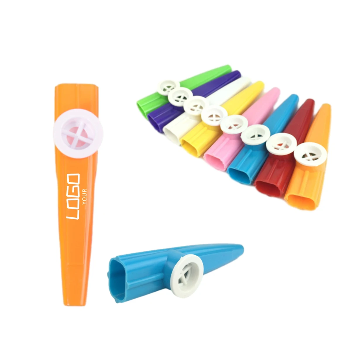 MOQ 50 PCS Plastic Kazoos Musical Instruments for Party 1