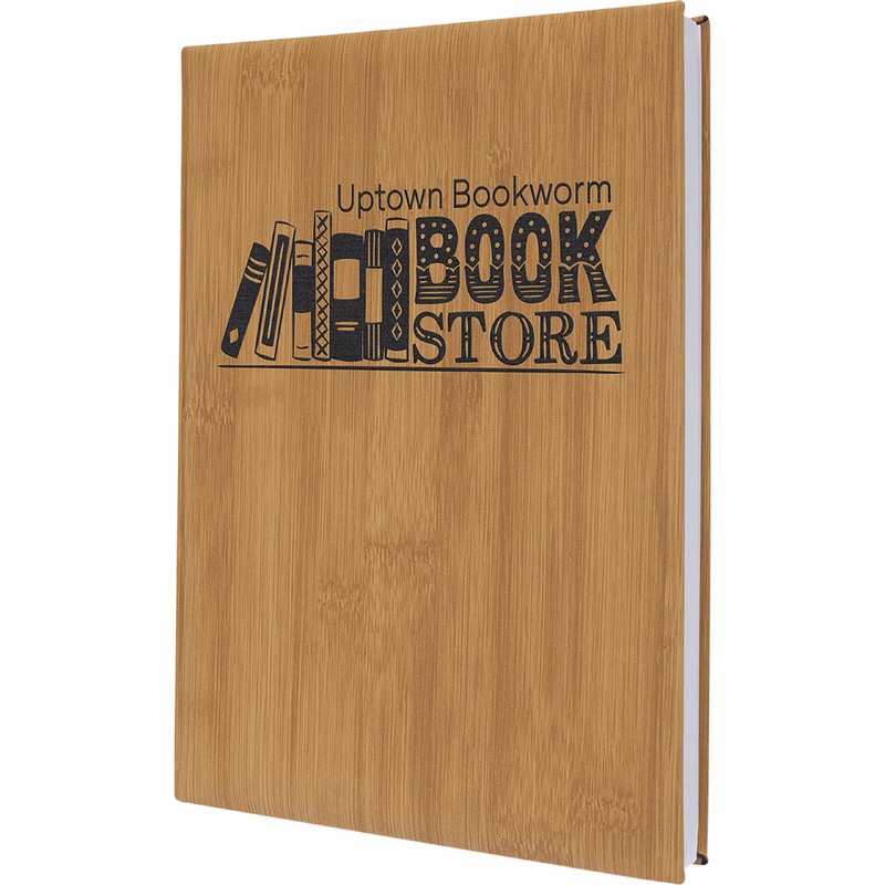 7" x 9" Bamboo Leatherette Journal