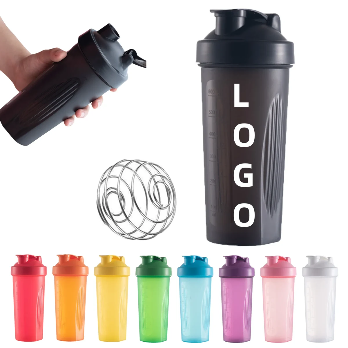 MOQ 13.5/20oz Shaker Bottle Perfect for Protein Shakes 1