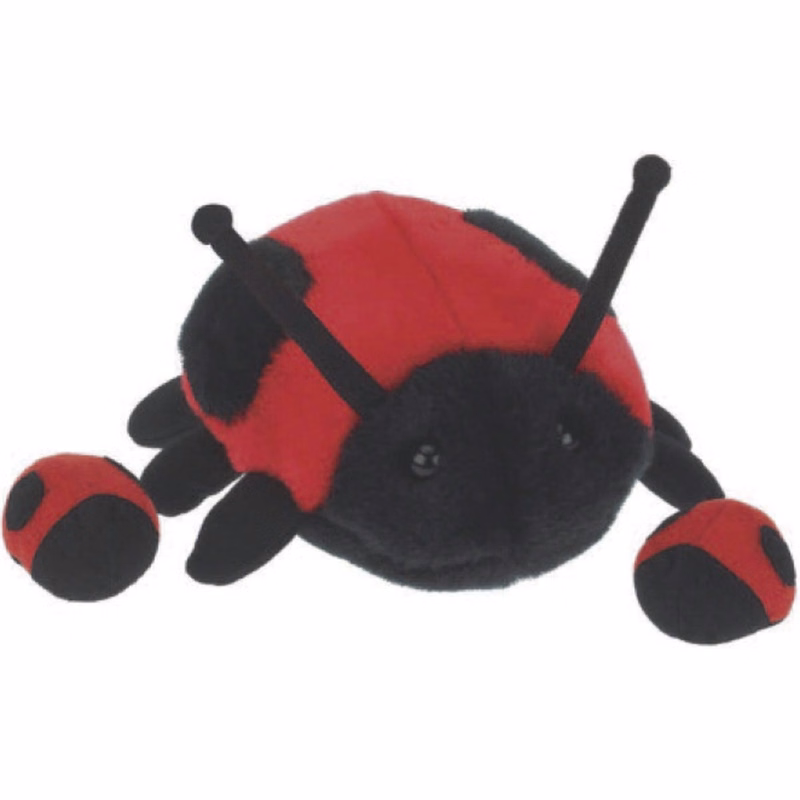 8" Fun Plush Creature - Ladybug