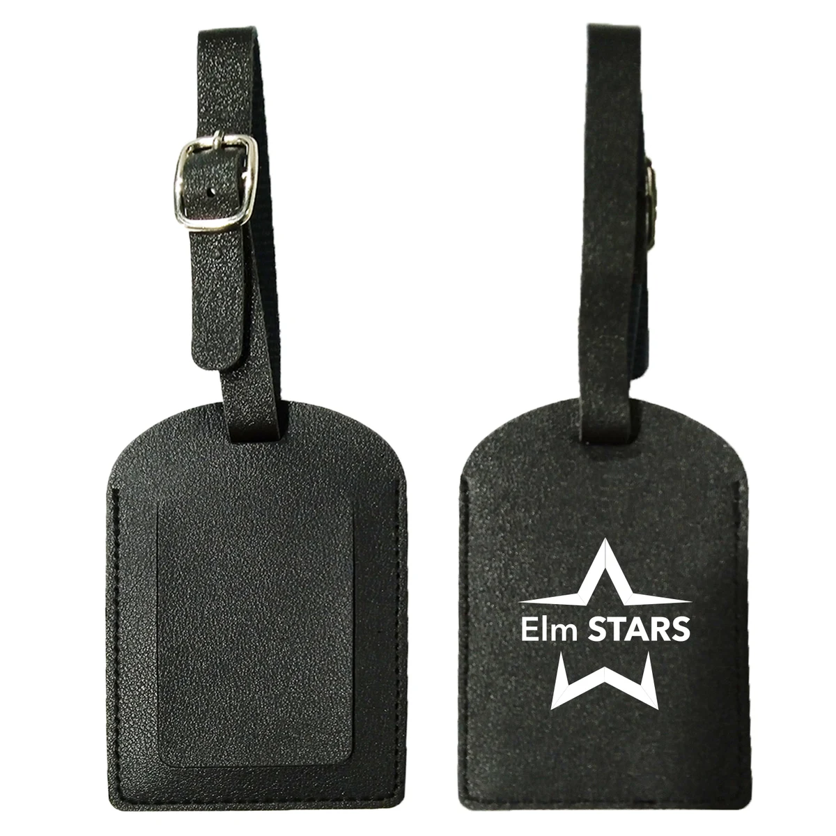 Custom Faux Leather Luggage Tags 1