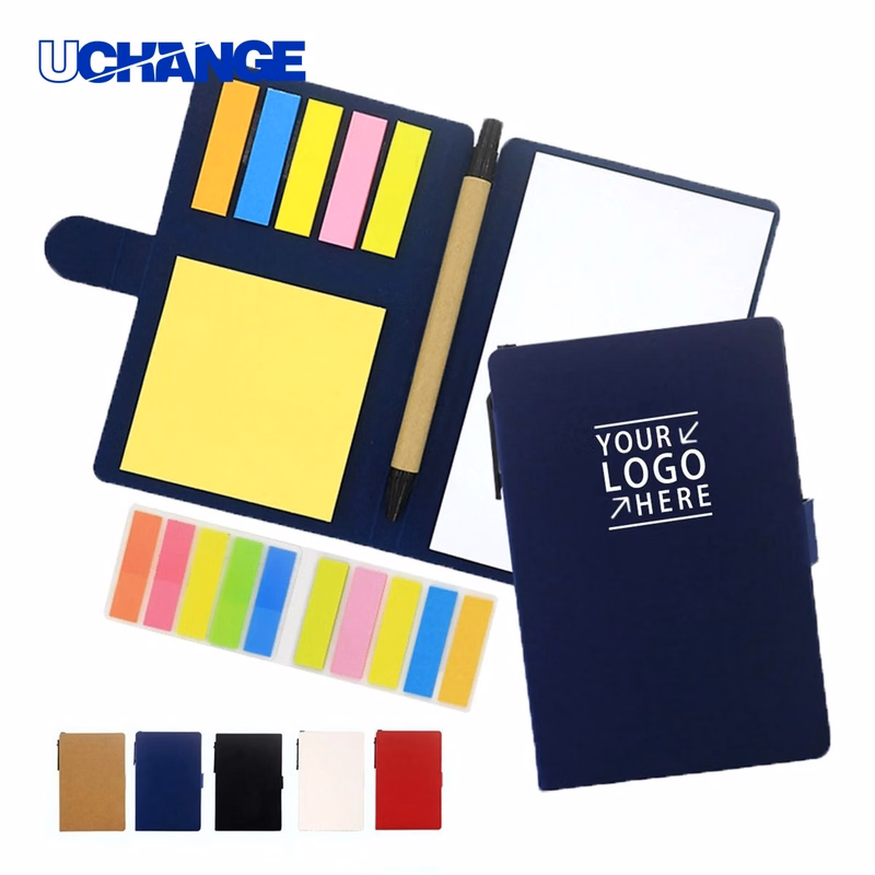 Sticky Notebook Journal with Pen