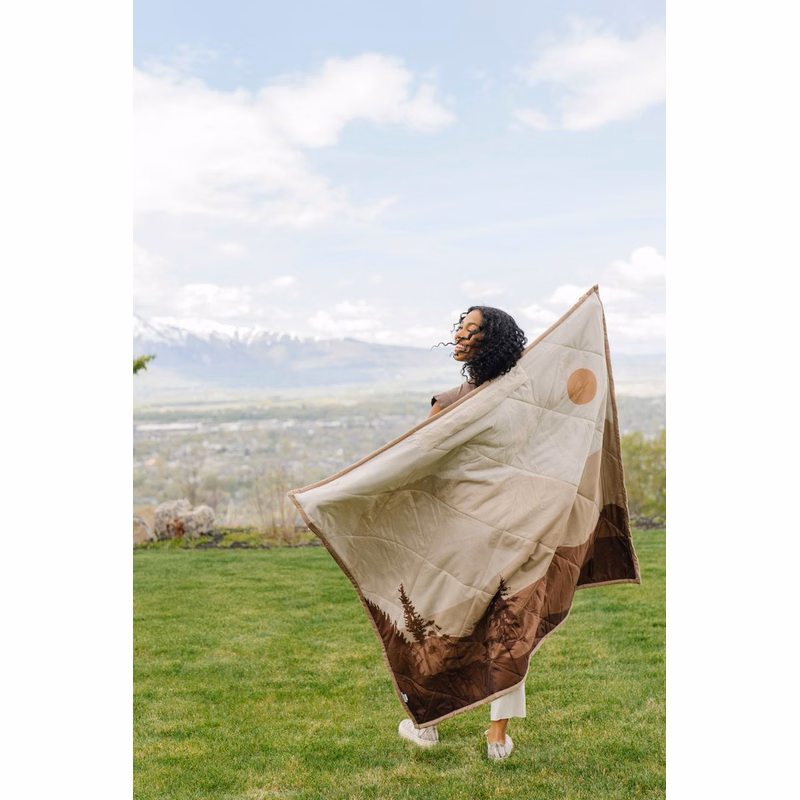 Outdoor Blanket Cedar Breaks-Throw Luxury Blanket (50x60)