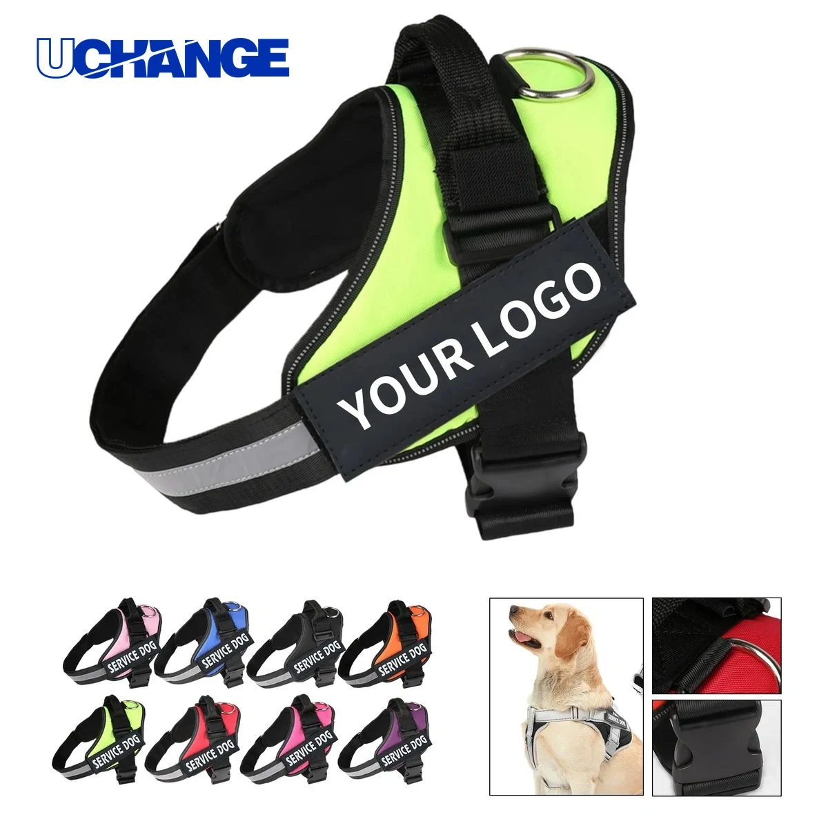 Reflective Oxford Cloth Dog Harness 1
