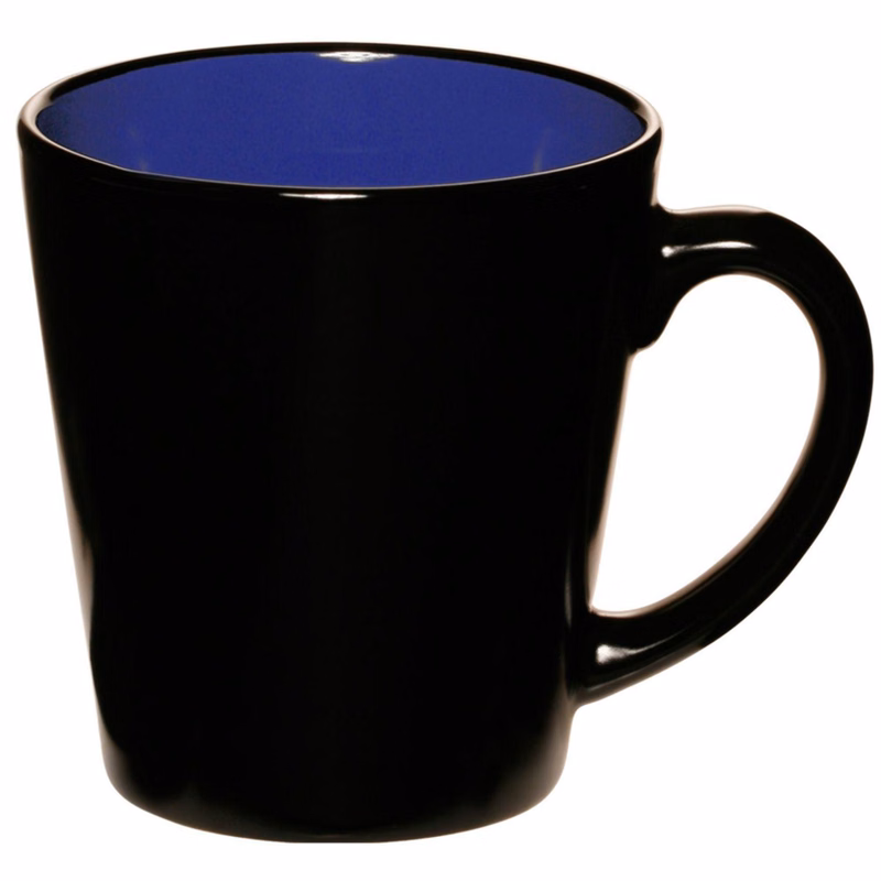 Two-Tone Latte Custom Mugs, 12 oz.