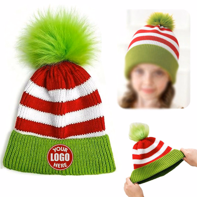 Children's Christmas Knitted Hat