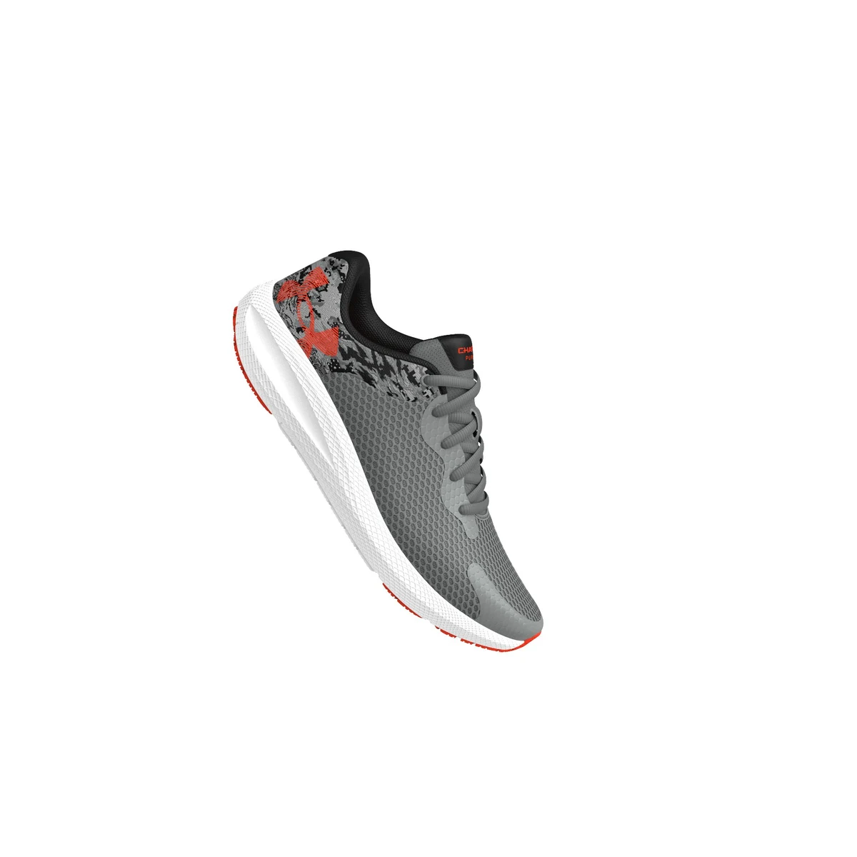 Boys' Grade School UA Pursuit 2 Big Logo Print Running Shoes 1
