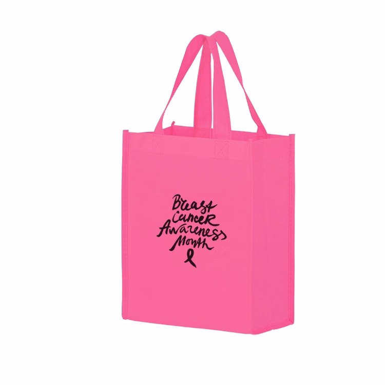 Pink Non-woven Tote - Awareness