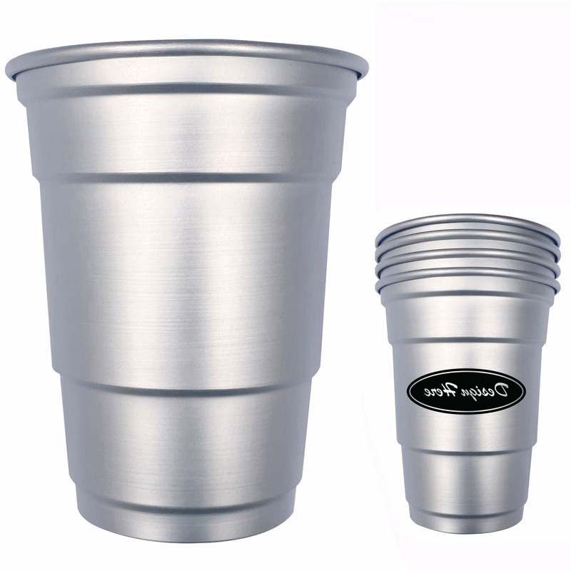 Metal 16OZ Stackable Aluminum Cup