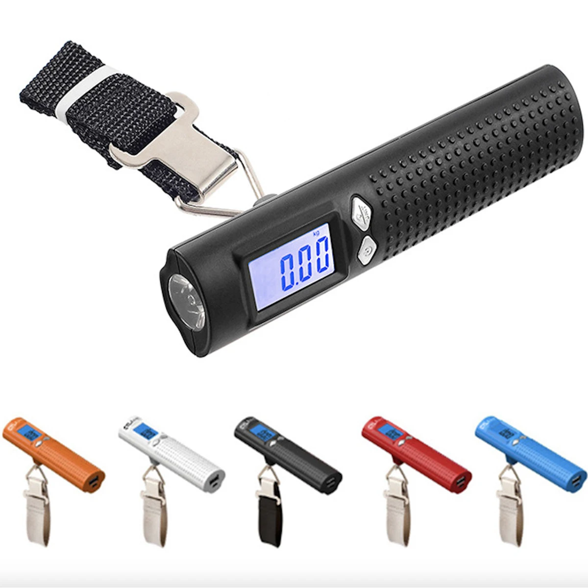 3 in 1 Luggage Scale with Power Bank & Flashlight 1