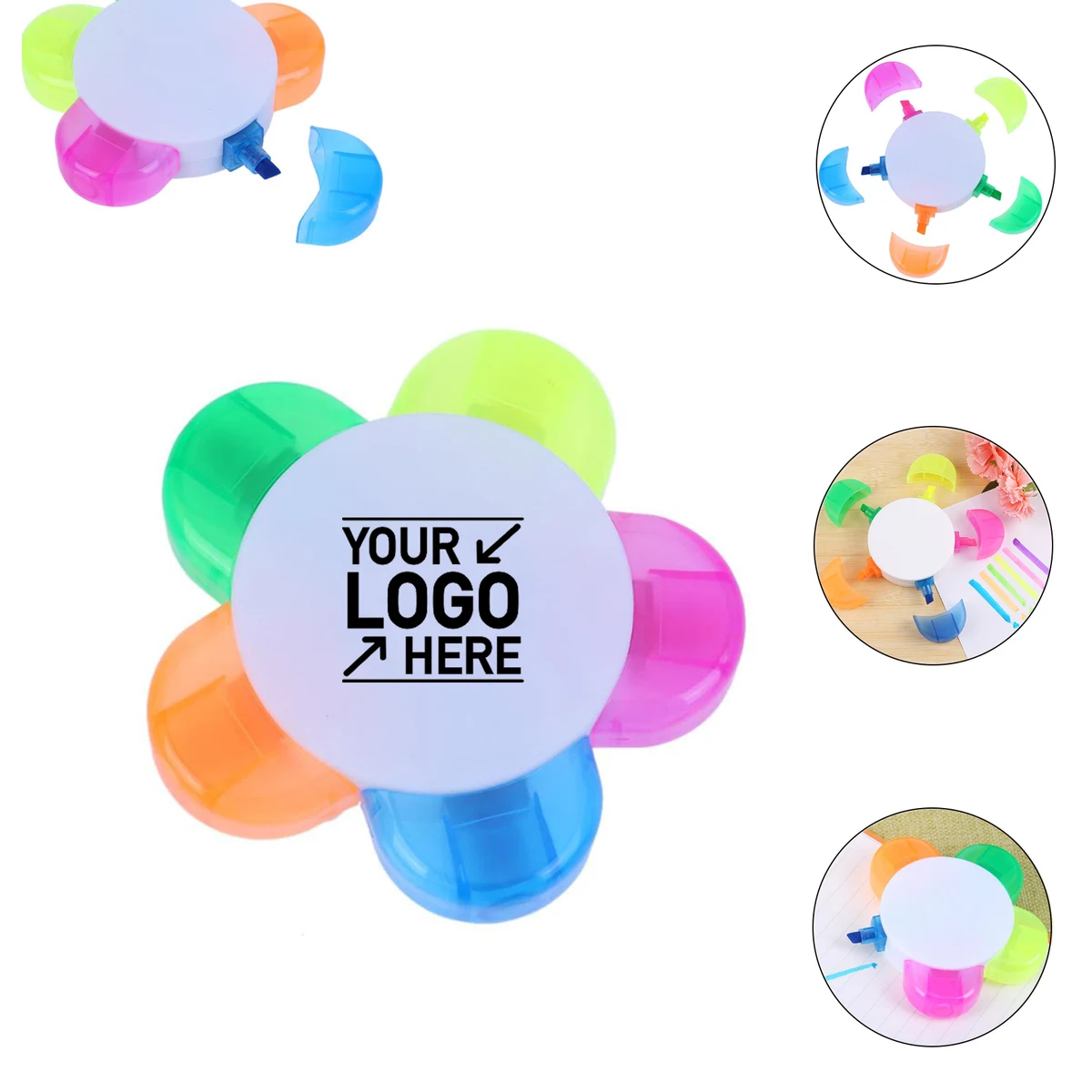 Flower Shaped Highlighters 1