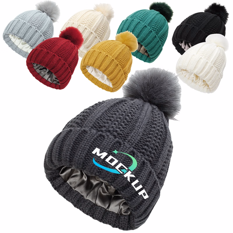 Winter Thick Cable Knit Beanie