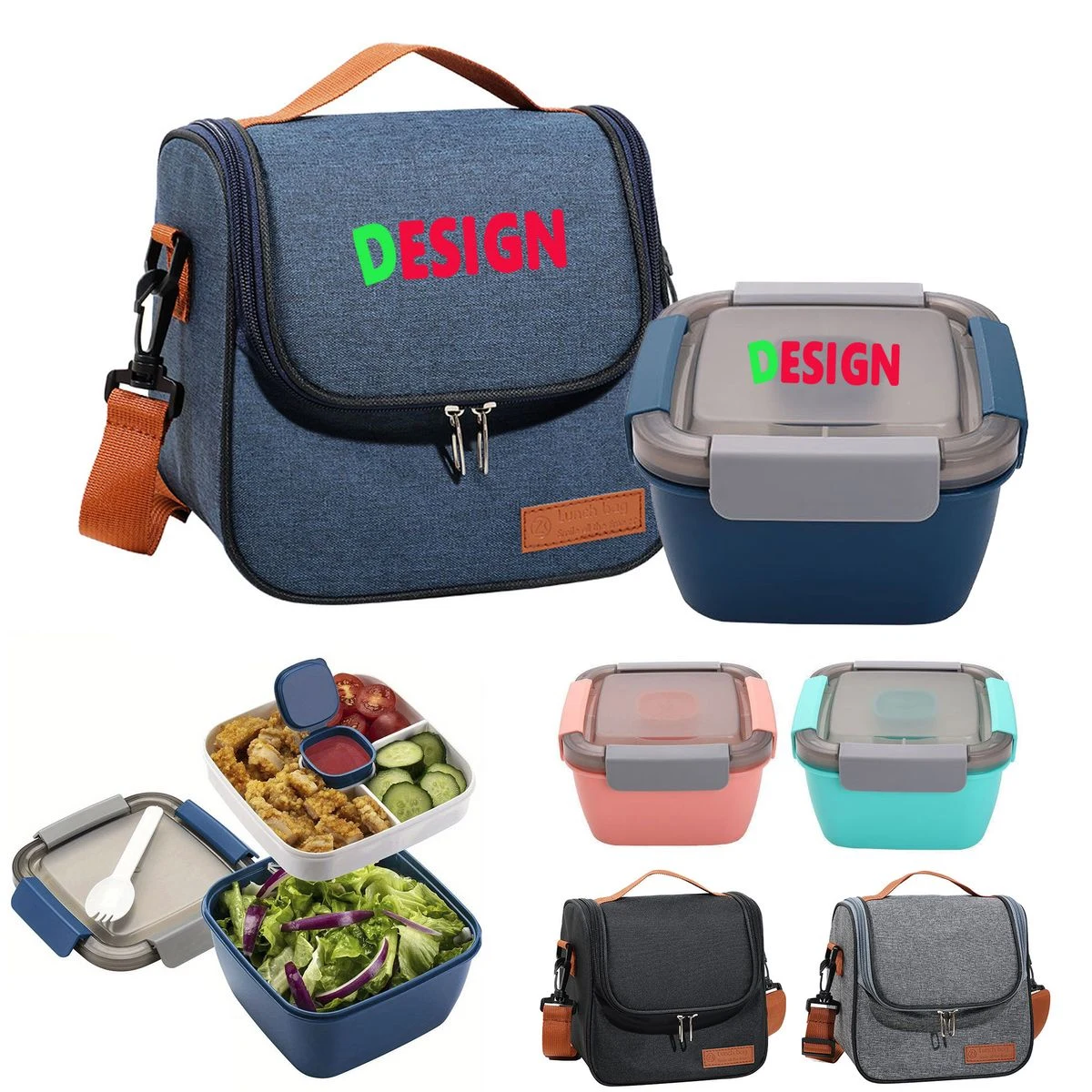 Large Bento Lunch Box Set 1