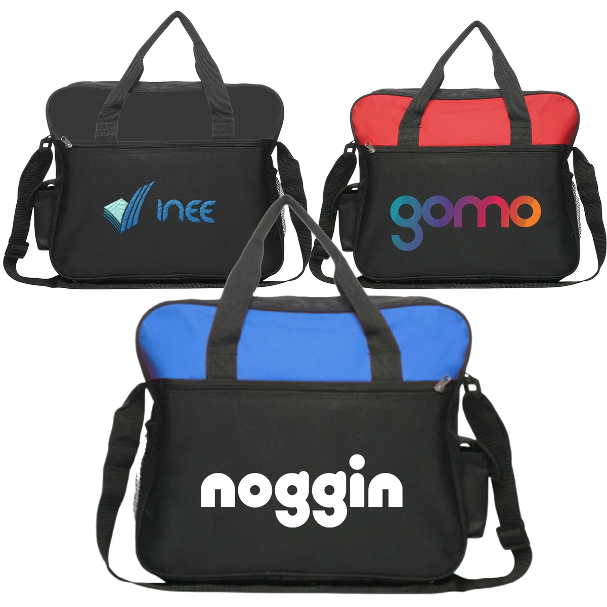 Promotional Laptop Messenger Bag W/ Shoulder Strap 1