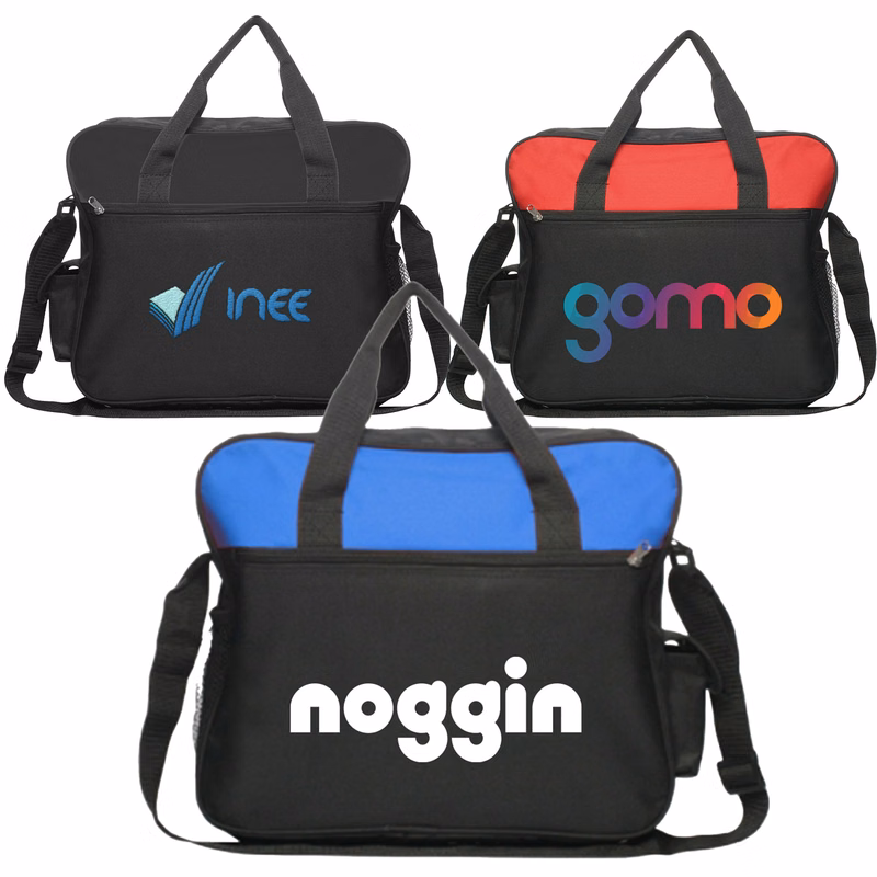 Promotional Laptop Messenger Bag W/ Shoulder Strap