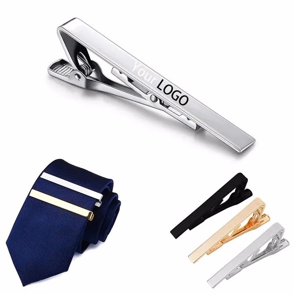 Custom Metal Tie Clip With Spring Tension — Professional Jewelry for Business Gifting
