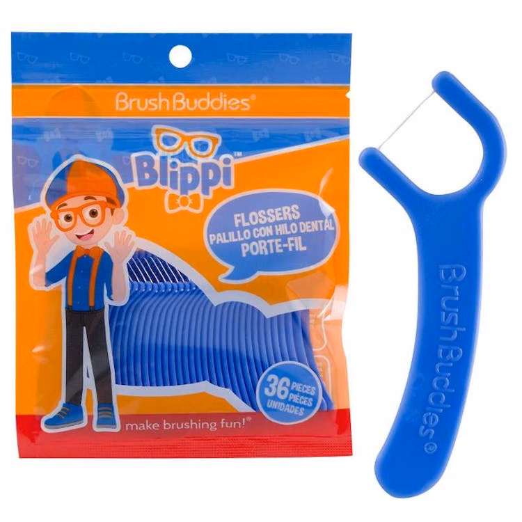 Blippi Floss Picks 36 Count