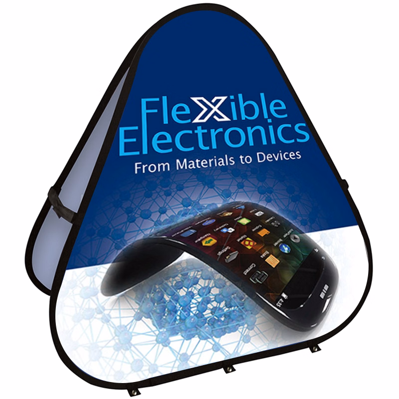 Triangle Flexi-Billboard™ - Pop Up Banner Kit - 59" x 59"