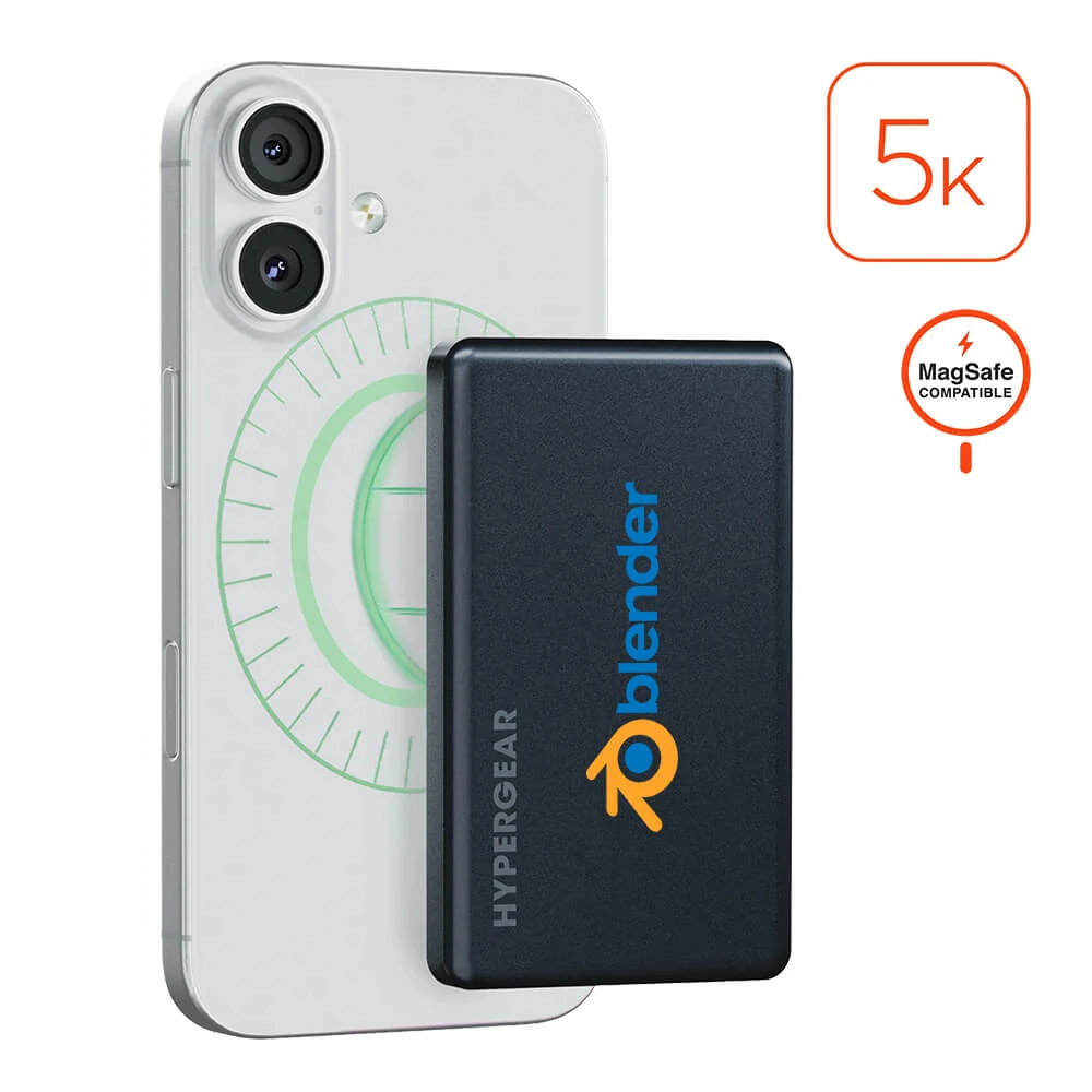 HyperGear Power Pack Mag Ultra-Slim Magnetic Wireless Fast Charge Power Bank 1