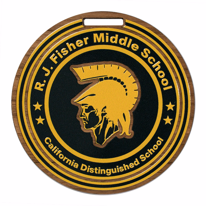 Texture Tone® Custom Wood Bag Tags