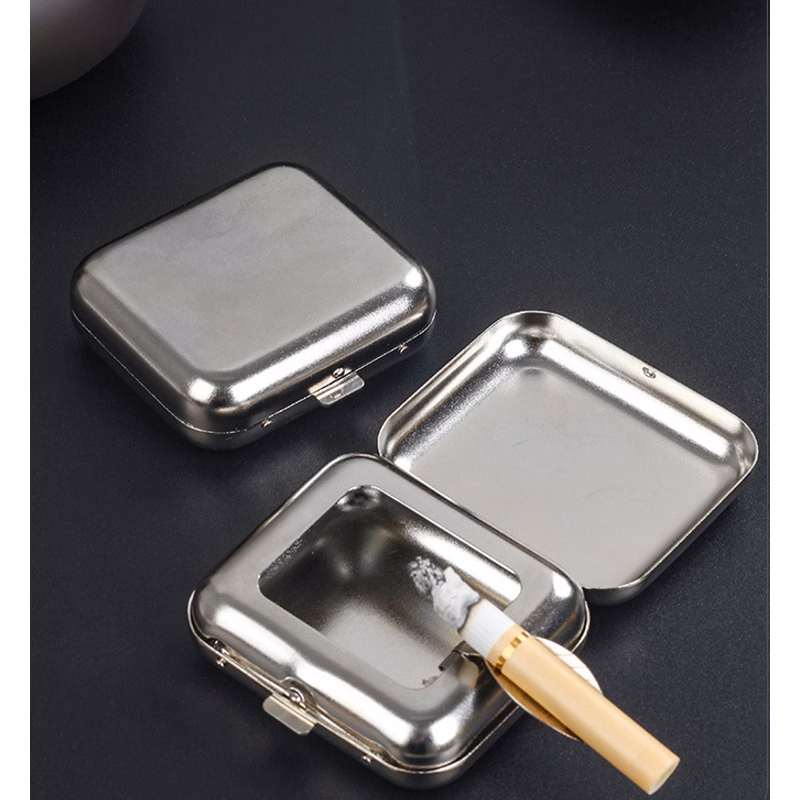 Mini Stainless Steel Portable Ashtray