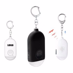 120DB Portable Self Defense Alarm Keychain With Flashlight