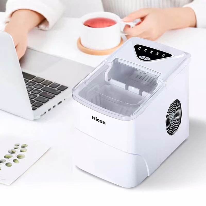 Desk Plastic Automatic Ice Maker Machine