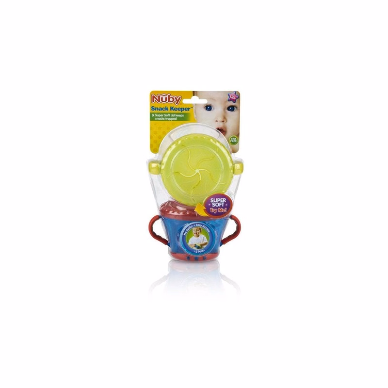 Nuby Snack Keeper Cups - 9 oz 2 Pack