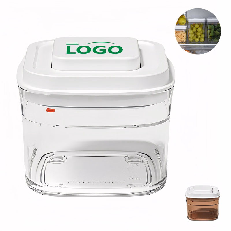 Square Push-Button Airtight Container