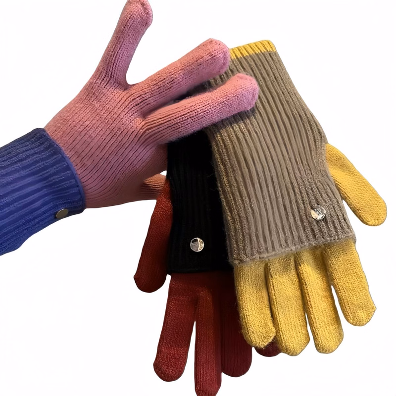 Winter Warm Elastic Knitted Gloves