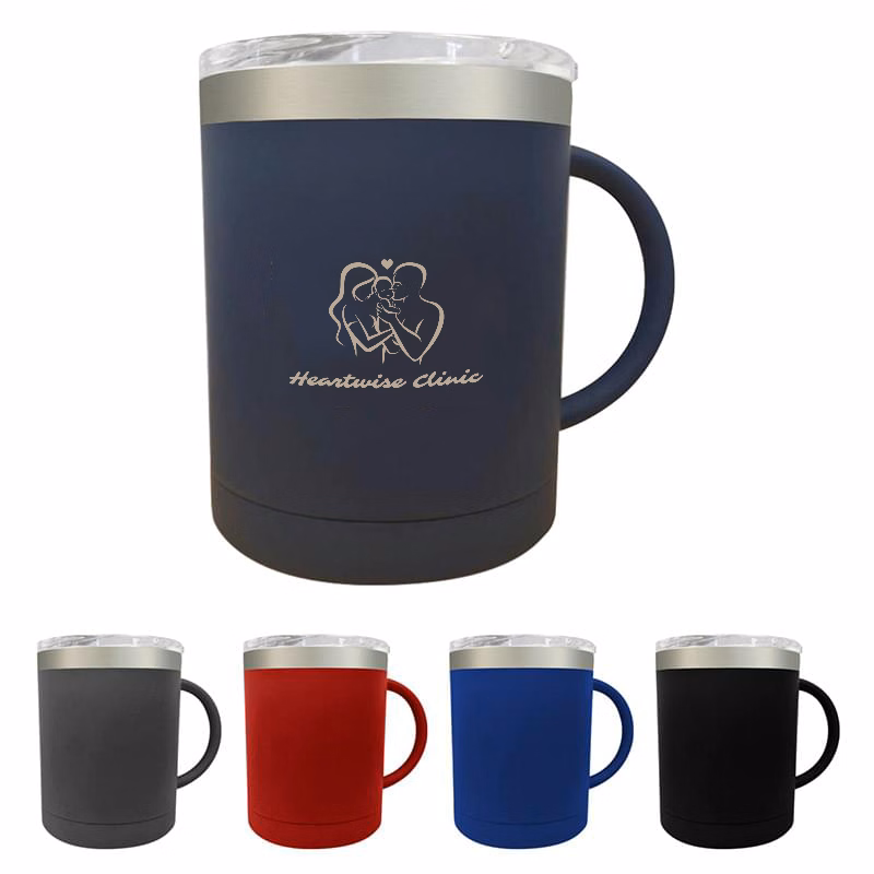 12 Oz. Davenport Stainless Steel Mug