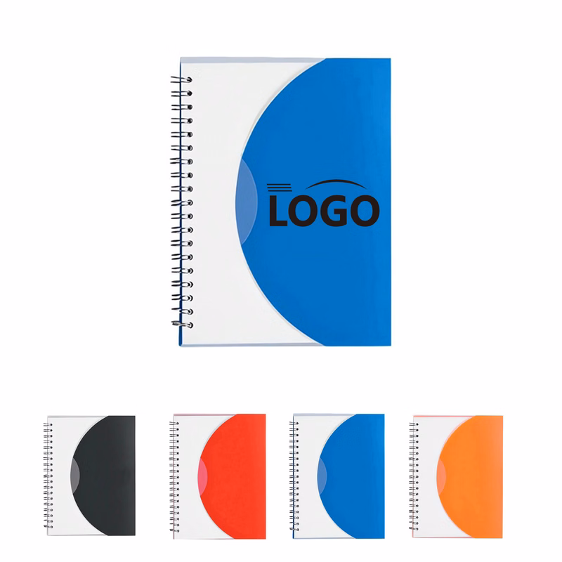 Small Spiral Curve Notebook