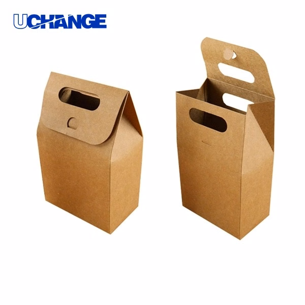 Kraft Paper Cookie Bag Food Packaging for Bakery Use
