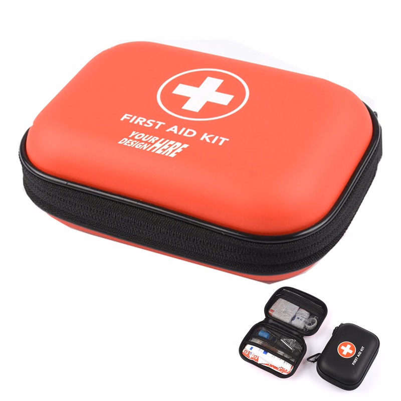 First Aid Storage Case with Velvet Interior