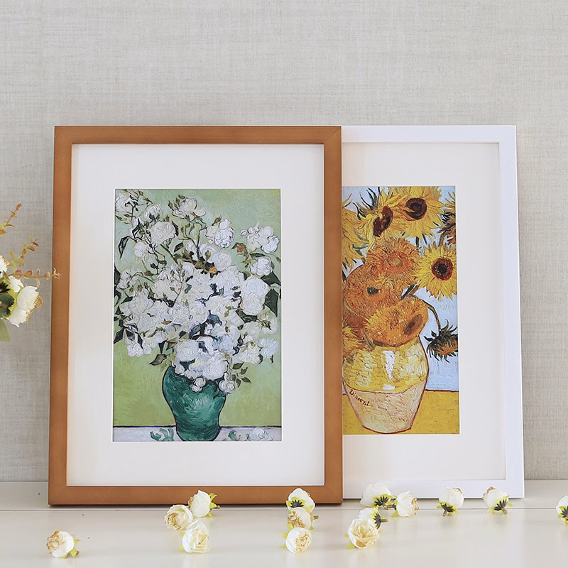 Solid wood frame