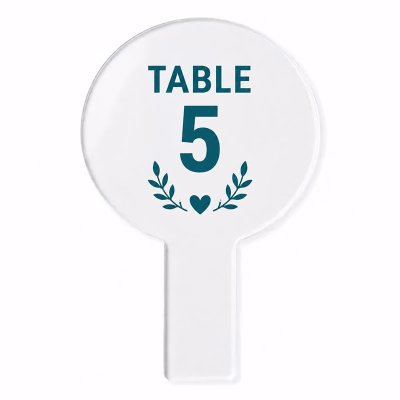 Acrylic Auction Paddles