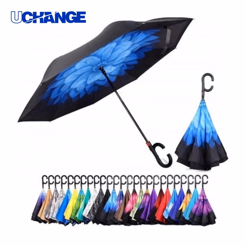 49 Inch Full Color Inverted Umbrella
