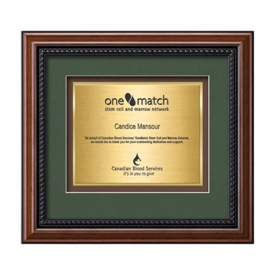 Deco Certificate TexEtch - Walnut 1