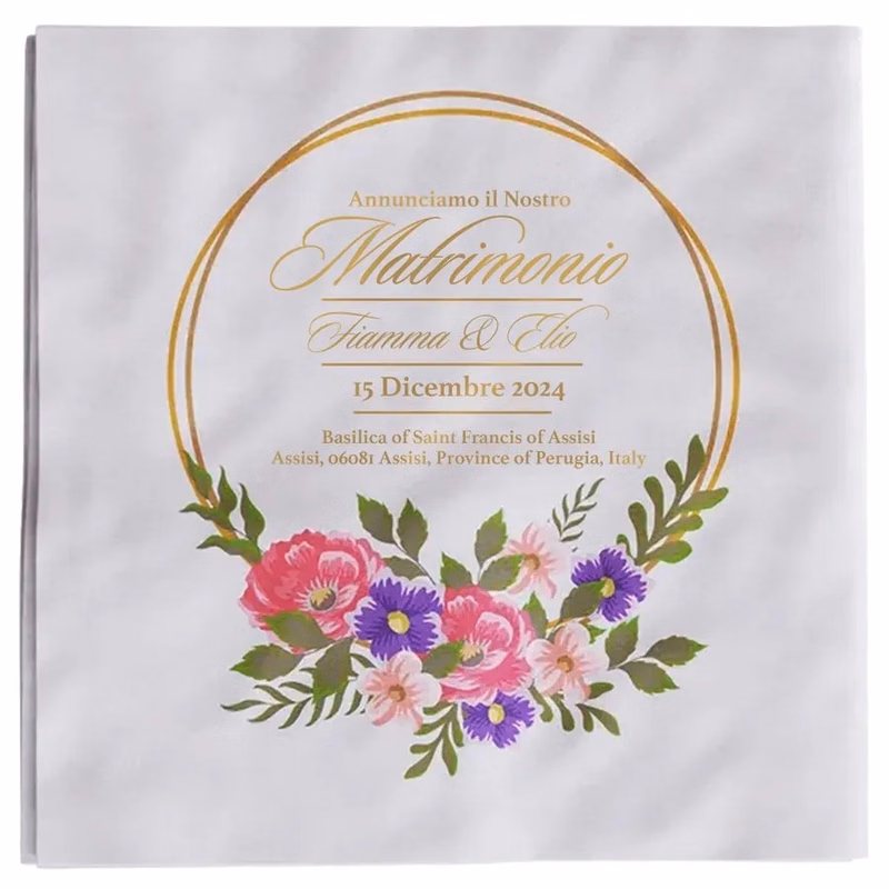 Custom Beverage Napkin
