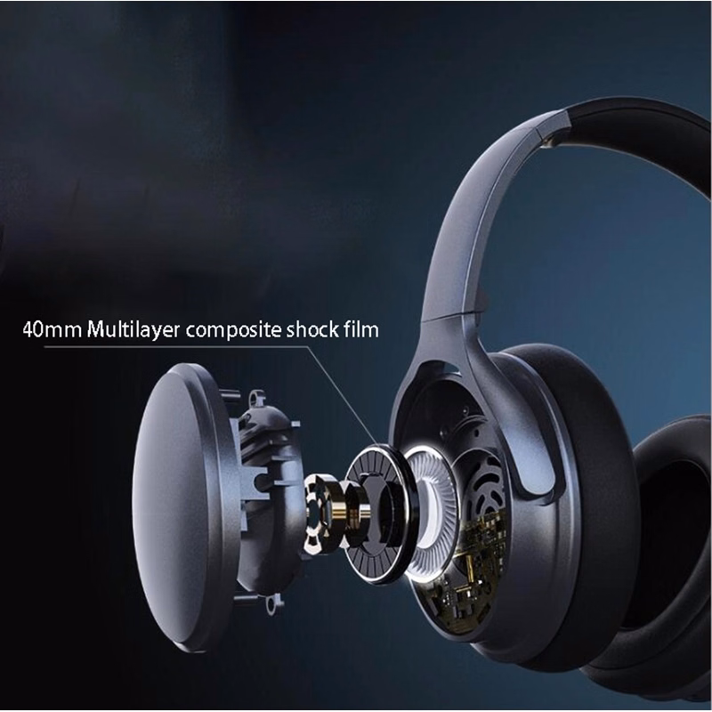M1 Noise Cancelling Bluetooth Headset & Music Portable Bluet
