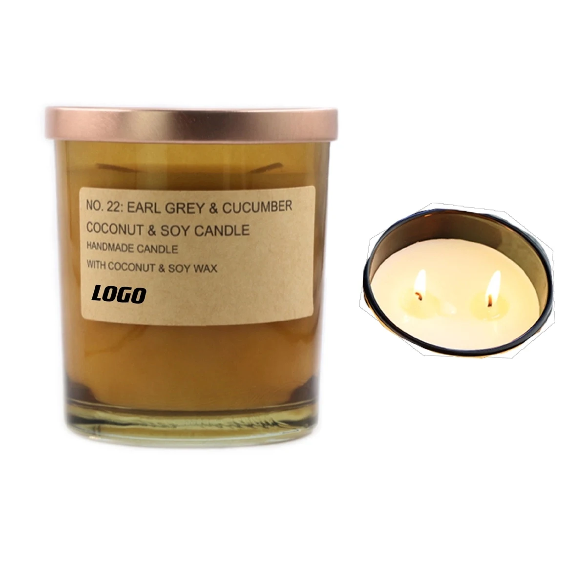 10 oz Scented Soy Wax Candle 1