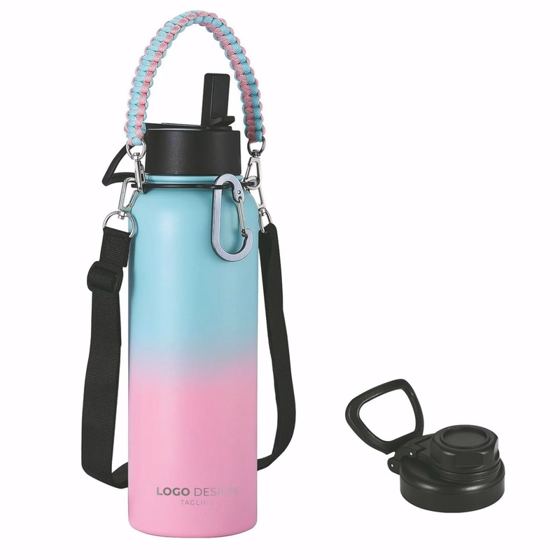 Insulated Water Bottle,Stainless Steel Water Bottle,Wide Mouth Water Bottles Keep Hot and Cold 40oz