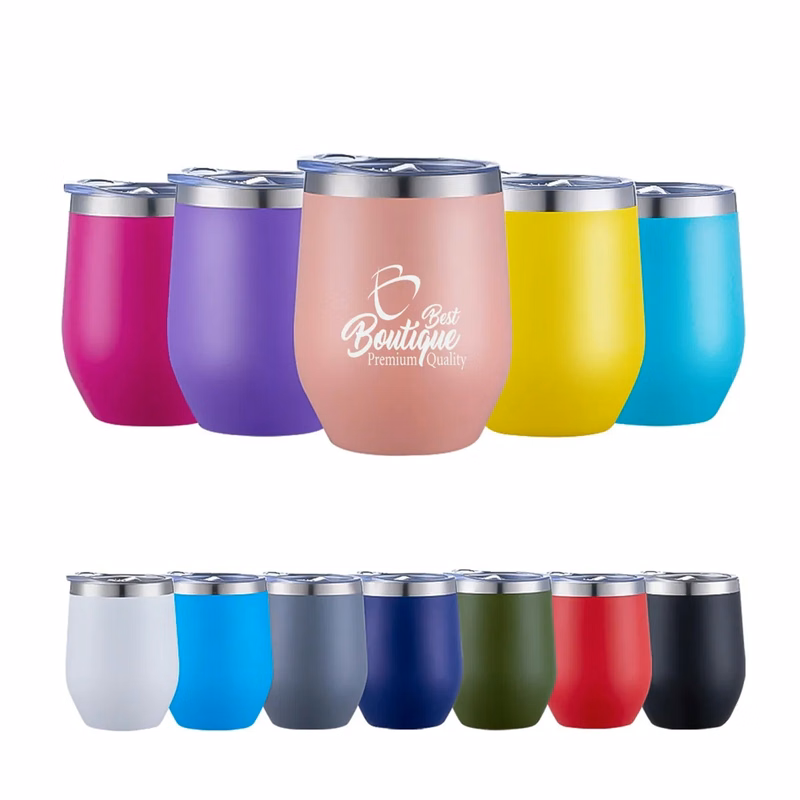 Bulk Egg Shaped Insulated Stainless Steel Vacuum Wine Cup