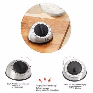 Shaped Mechanical Countdown Timer With Alarm