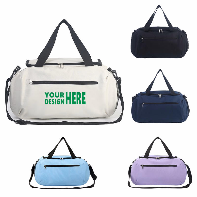 Fashionable Portable Oxford Cloth Gym Bag MOQ 10