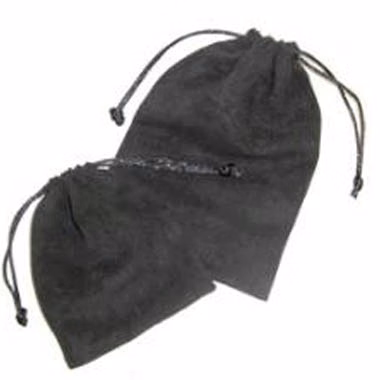 Faux Suede Pouches , Small