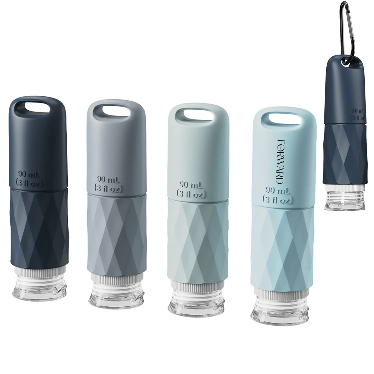 Logo Customized Portable Travel Bottles for Business Trips B 1