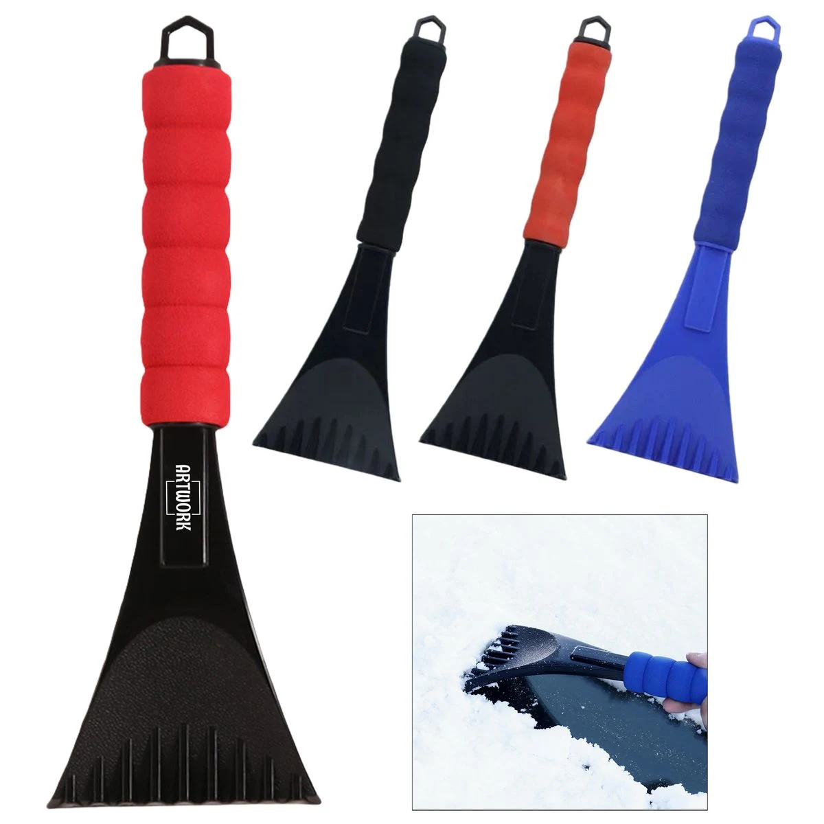 Foam Handle Car Ice Scraper 1
