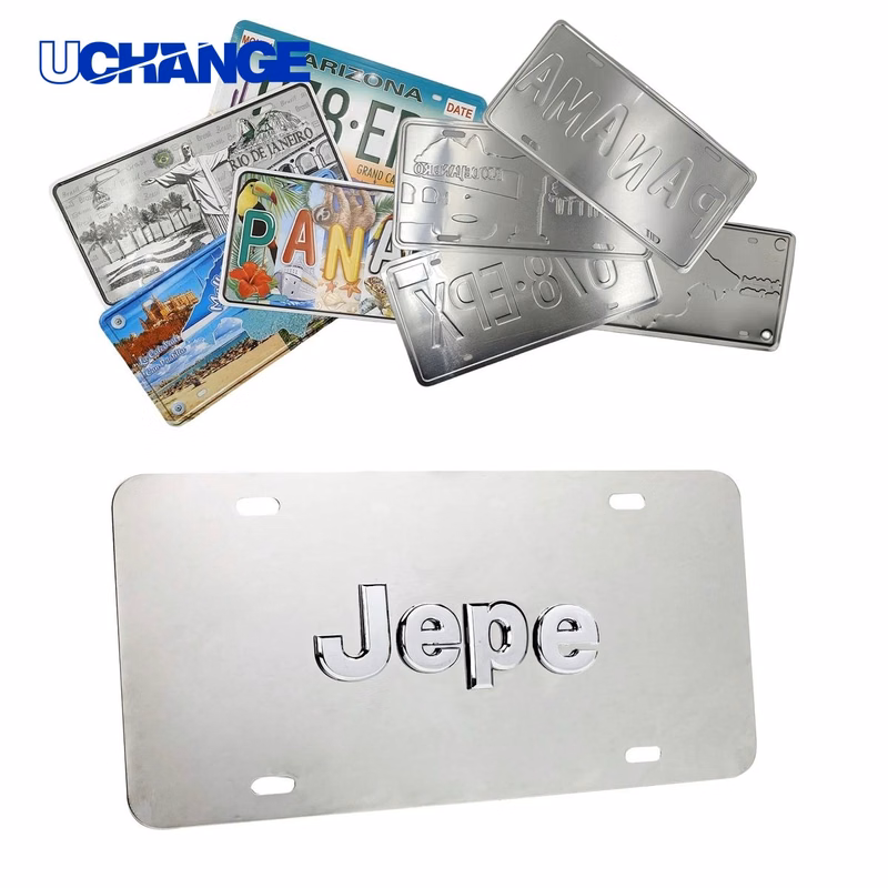 Personalized Full Color License Plate